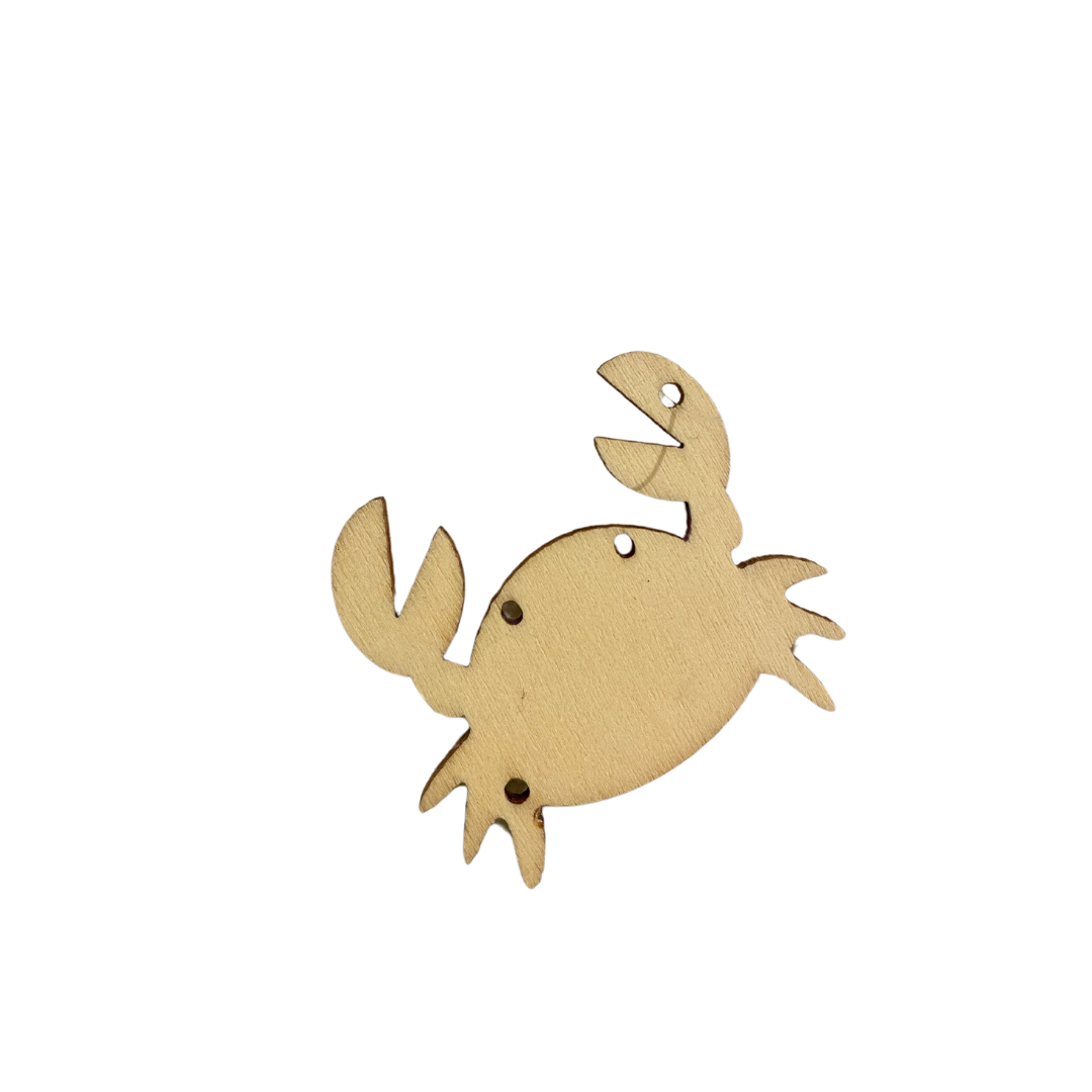 Small Timber Crab Ornament
