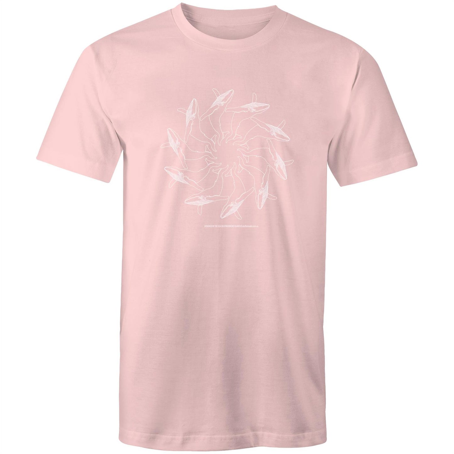 Printed to order- Unisex WHALE SPIRAL T-Shirt