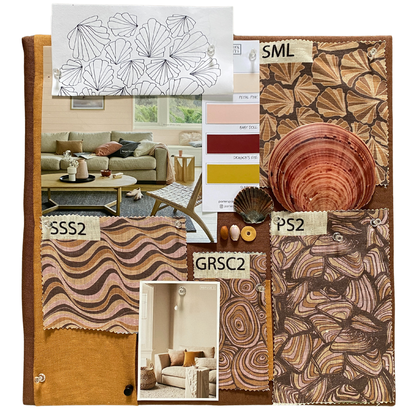 Swatch Book - #10 Collection - Claytons Colourway - Linen