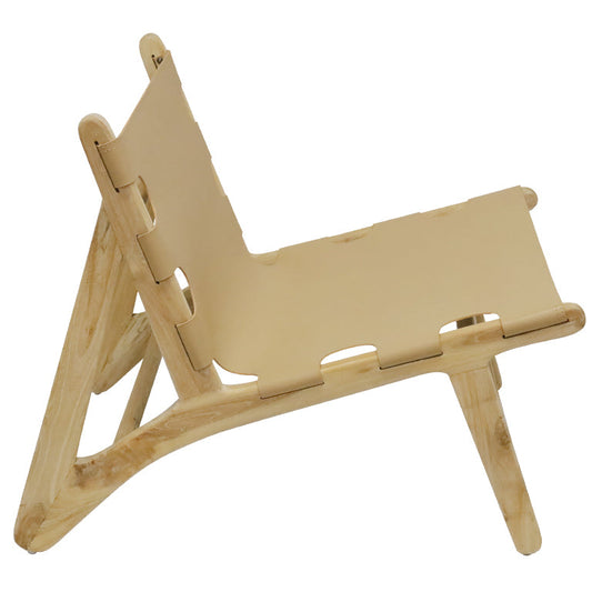 ALANA OCCASIONAL CHAIR - Blush Leather