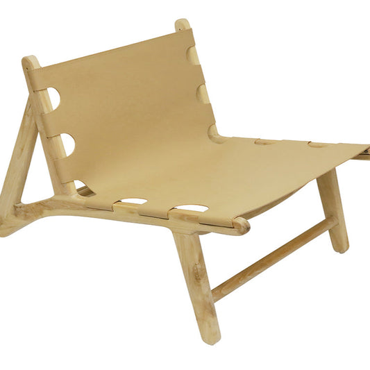 ALANA OCCASIONAL CHAIR - Blush Leather