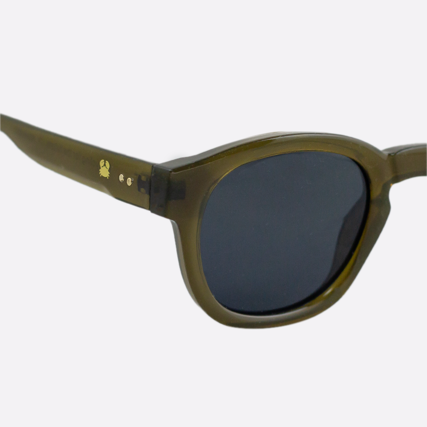 OCEANIDES POLARISED SUNGLASSES - ATLAS LOW GREEN
