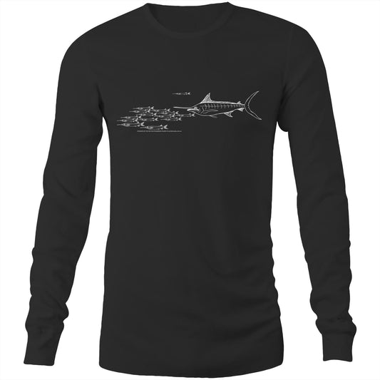 Printed to order- Unisex MARLIN -  Long Sleeve T-Shirt