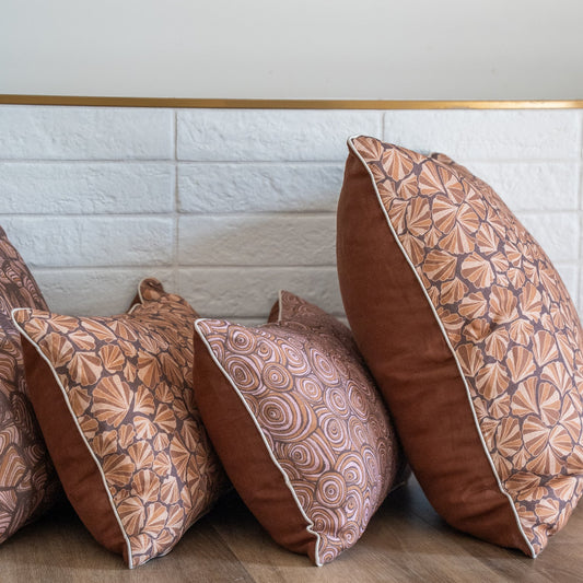 Linen Cushion Cover - Claytons - Shells
