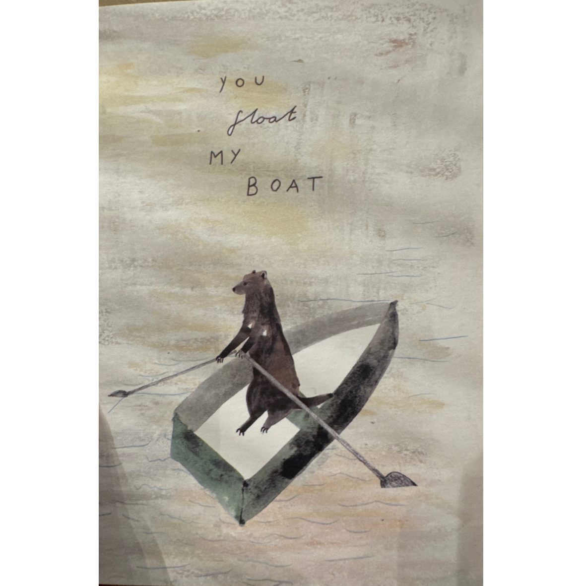 You Float my Boat
