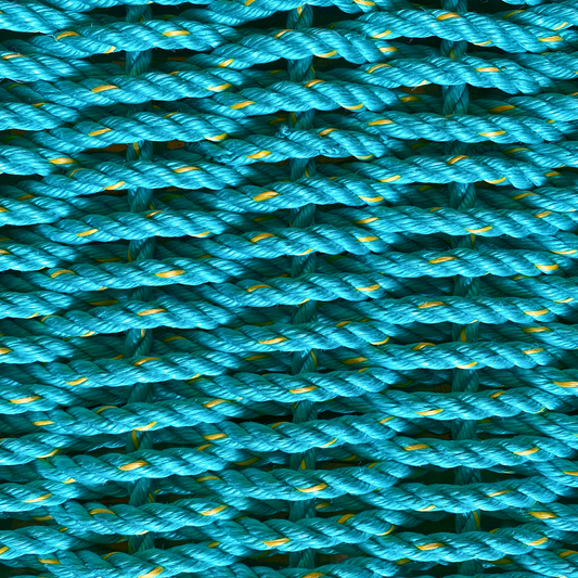 Rope Doormat AQUA + AQUA