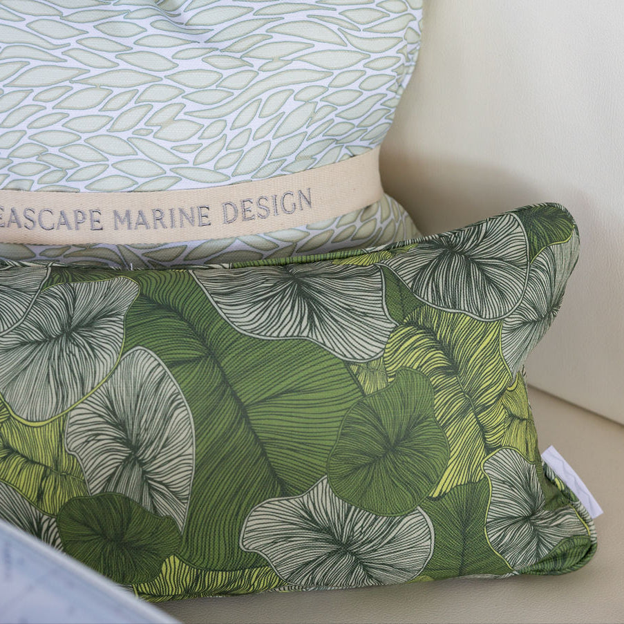 SEASCAPE MARINE CUSHION - CORAL - PALM