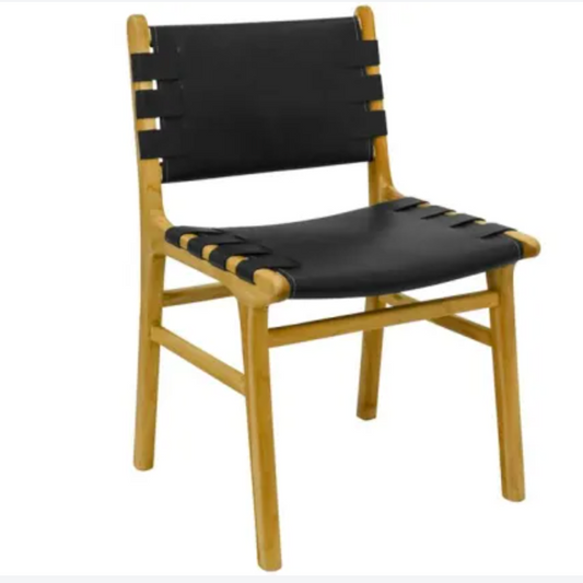 TEAK CHAIR - Black 30% OFF