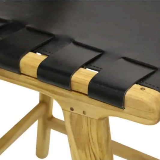 TEAK CHAIR - Black 30% OFF