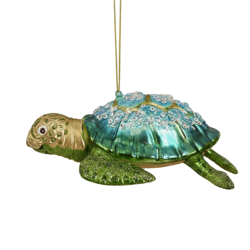 Turtle Christmas Ornament