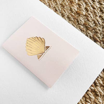 Seashell Greeting Card