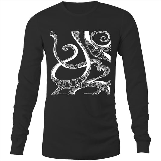 Printed to order- Unisex TENTACLES -  Long Sleeve T-Shirt