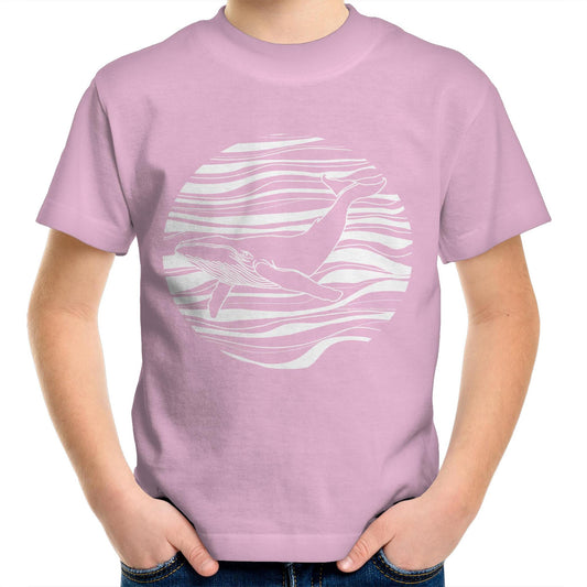 Printed to order- Kids  WHALE  T-Shirt