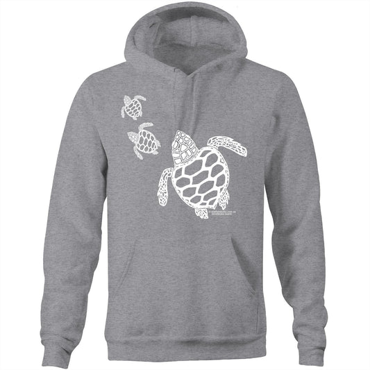 Printed to order- Unisex TURTLES - Hoodie with Pocket