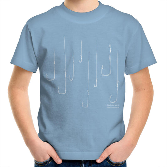 Printed to order-Kids  FISH HOOKS  T-Shirt