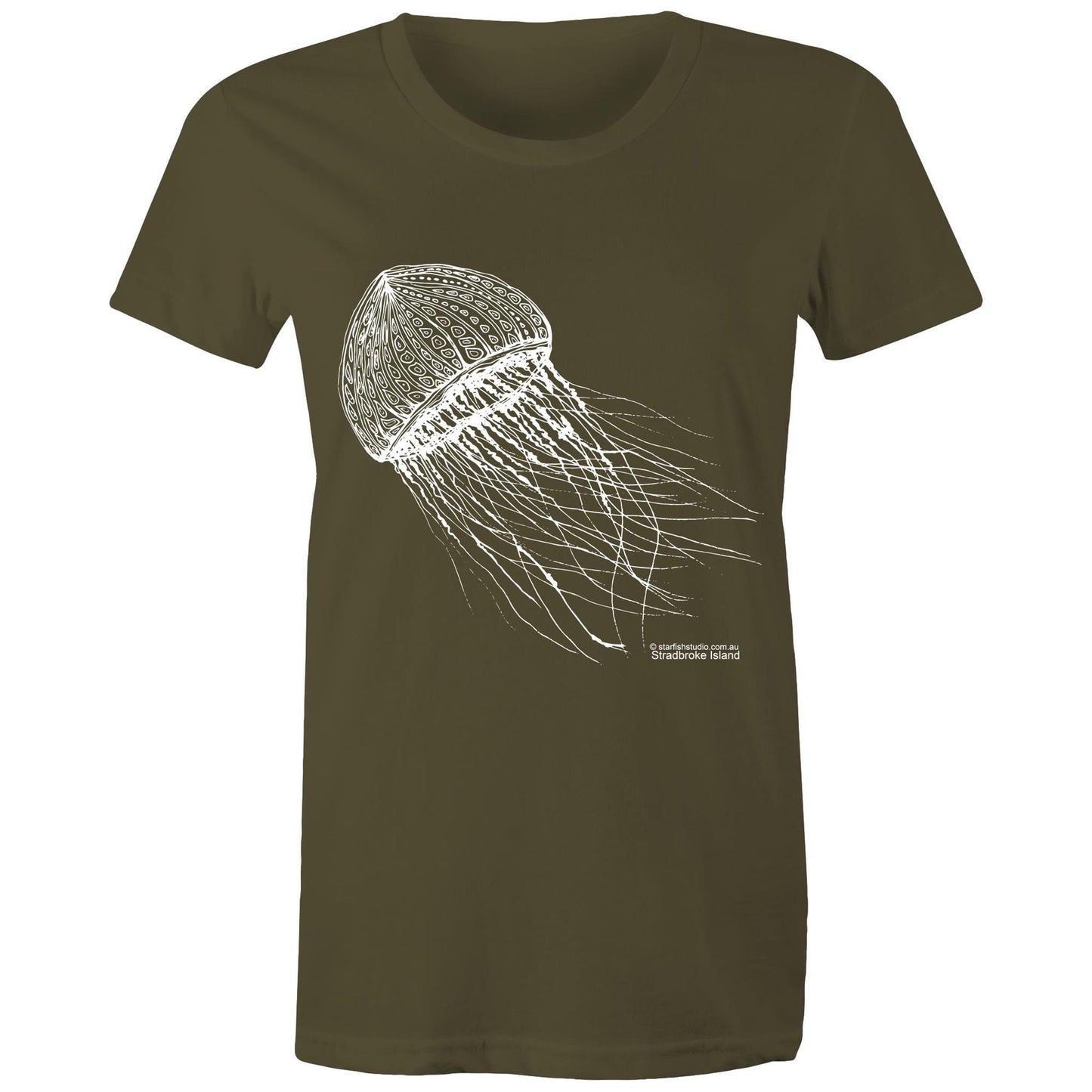 CUSTOM Ladies JELLYFISH T shirt - AS Colour - Women's Maple Tee