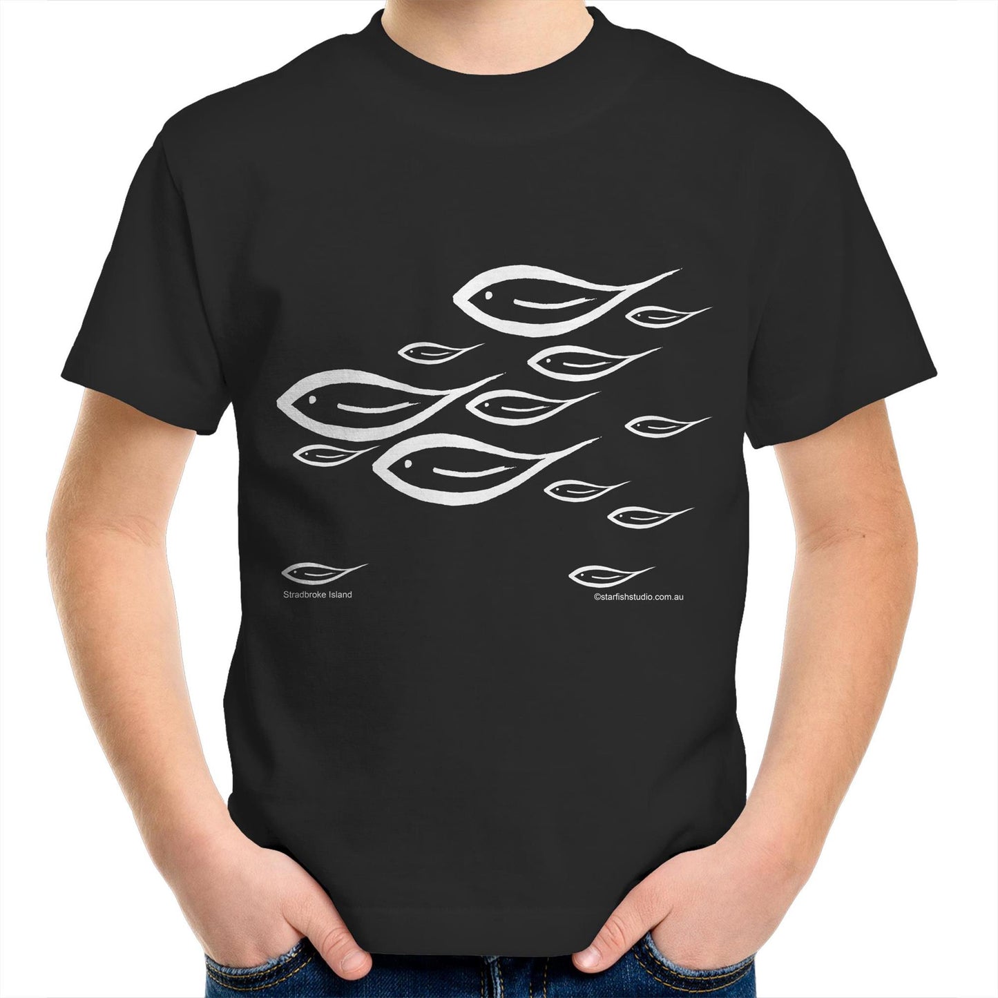 Printed to order- Kids FISH T-Shirt