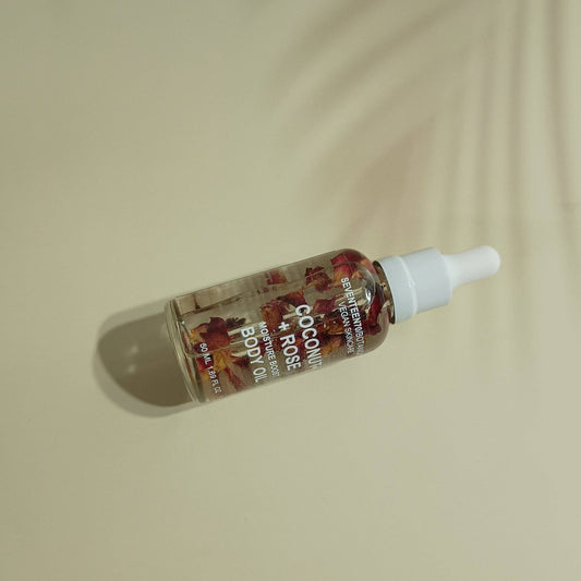 Coconut + Rose Blossom Body & Bath Oil