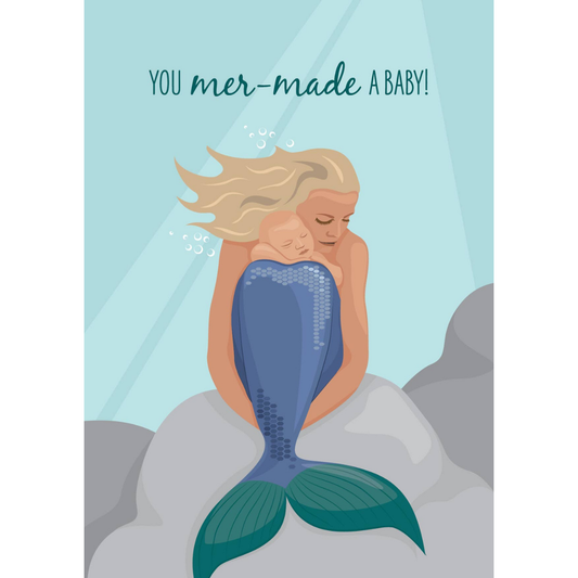 Baby Card - Mermaid