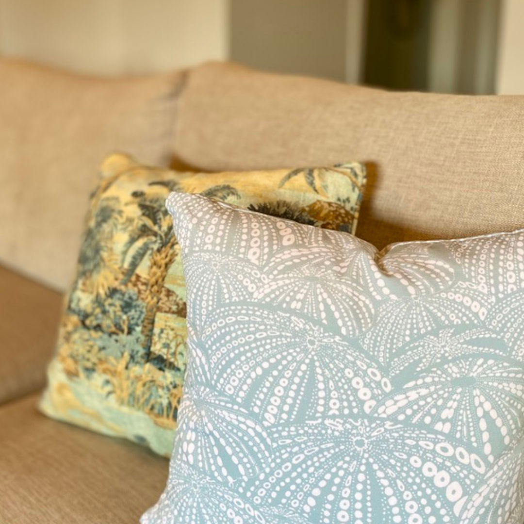 Outdoor / Indoor Cushion | Urchin - Seafoam