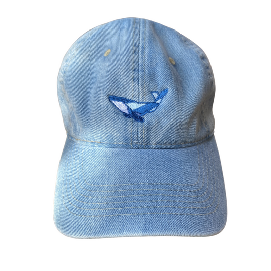Whale Caps - Light Denim