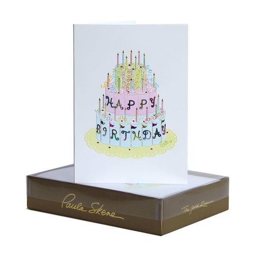 Confetti Cake Birthday Card