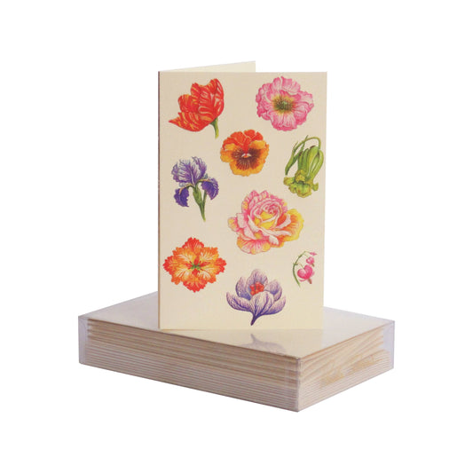 Floral Pattern Mini Note Card