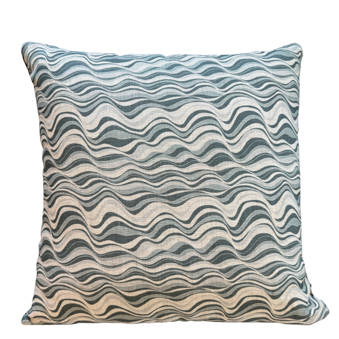Linen Cushion Cover - Frenchmans - Straddie Stripe