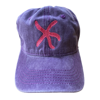 Starfish Caps - Plum + Fushcia