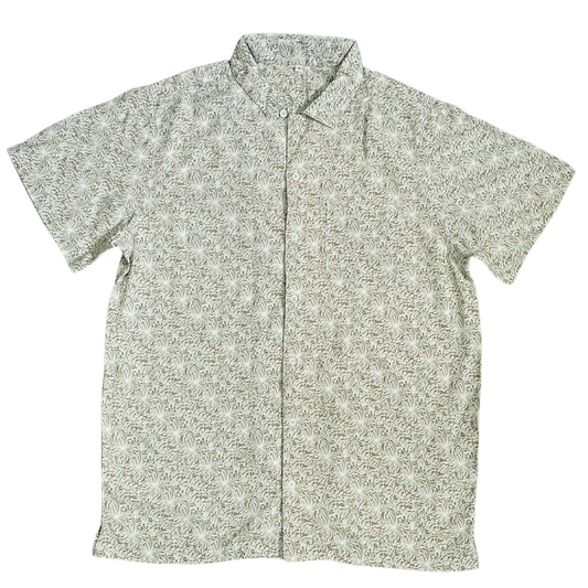 Mens Shirt - Lotus Seaweed - Dune Grass