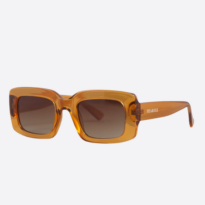 OCEANIDES POLARISED SUNGLASSES- IDA CRYSTAL ORANGE BROWN