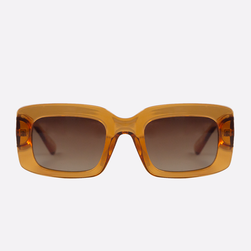 OCEANIDES POLARISED SUNGLASSES- IDA CRYSTAL ORANGE BROWN