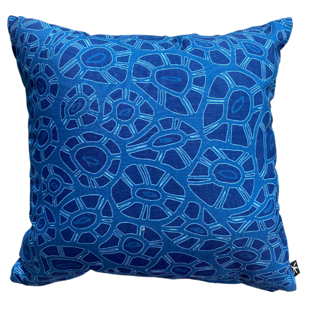 Outdoor / Indoor Cushion | Coral - Ocean