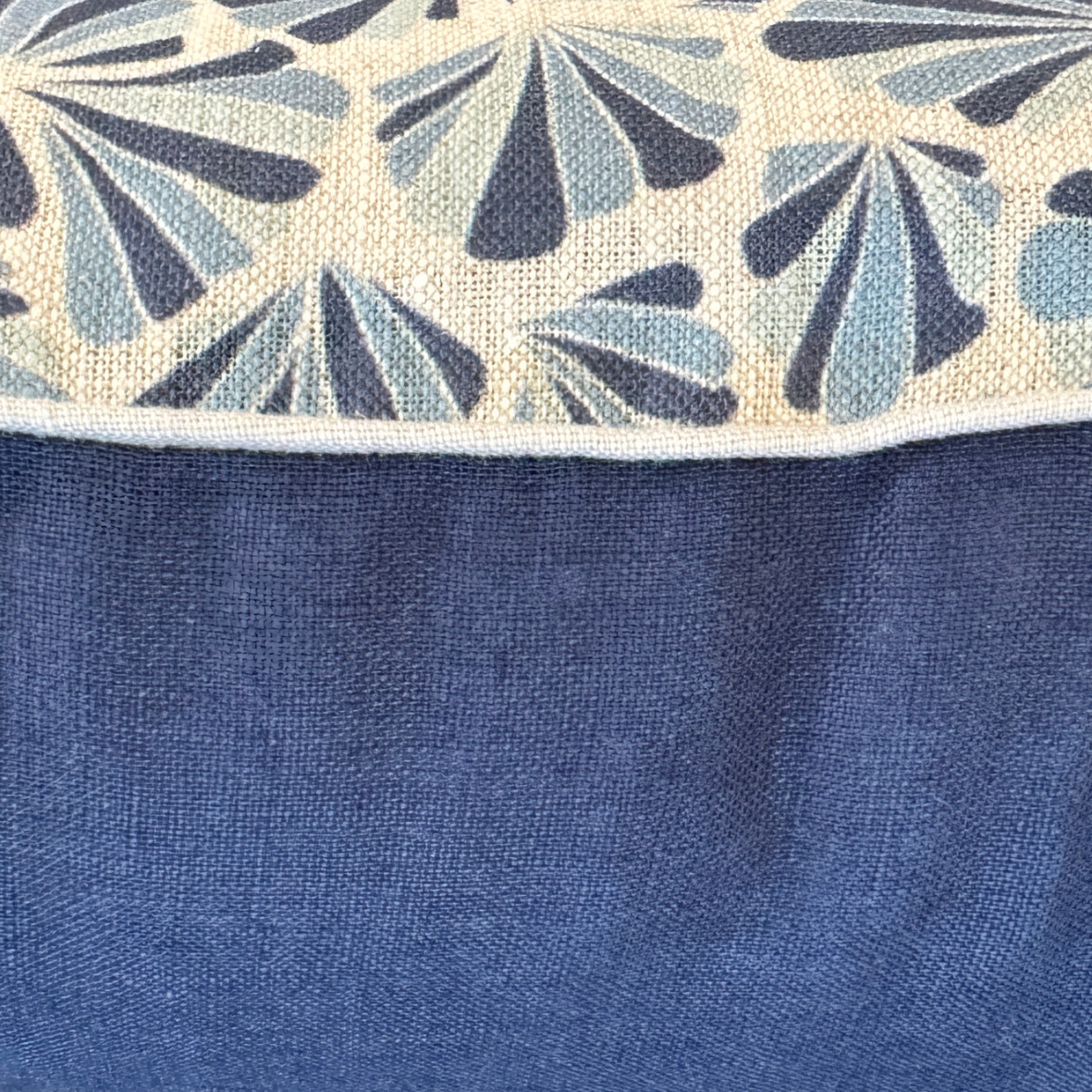 Linen Cushion Cover - Pacific - Shells