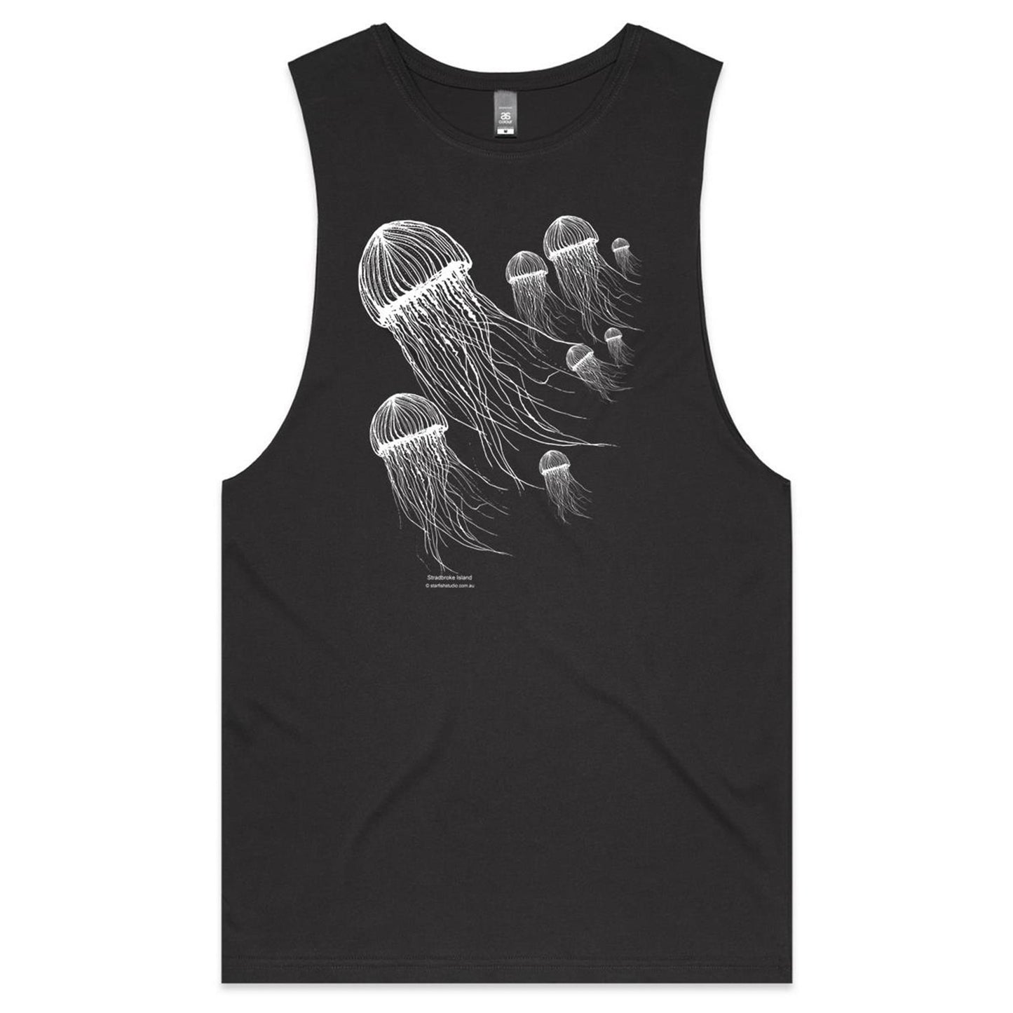 CUSTOM  Mens Tank JELLYFISH SMACK