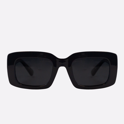 OCEANIDES POLARISED SUNGLASSES - IDA SHINY BLACK