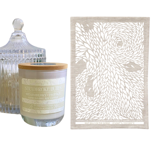 Candle + Tea Towel Bundle SAVE 10%