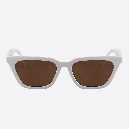 OCEANIDES POLARISED SUNGLASSES- ETNA SHINY WHITE