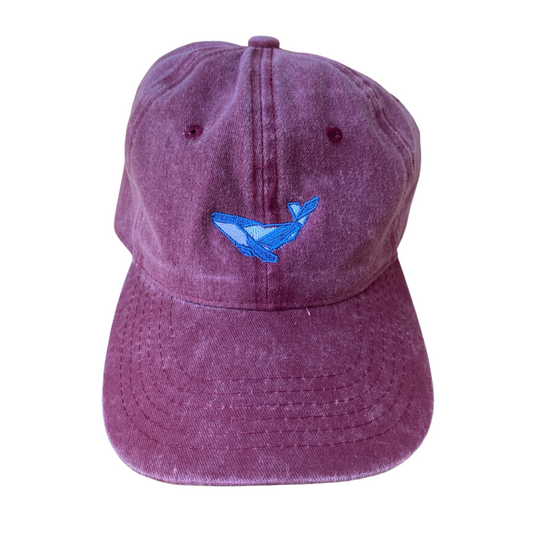 Whale Caps - Maroon
