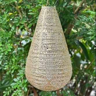 Solar Lumiz Lantern - Drop Gold Fiore