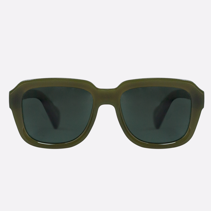 OCEANIDES POLARISED SUNGLASSES - PETREA DARK GREEN