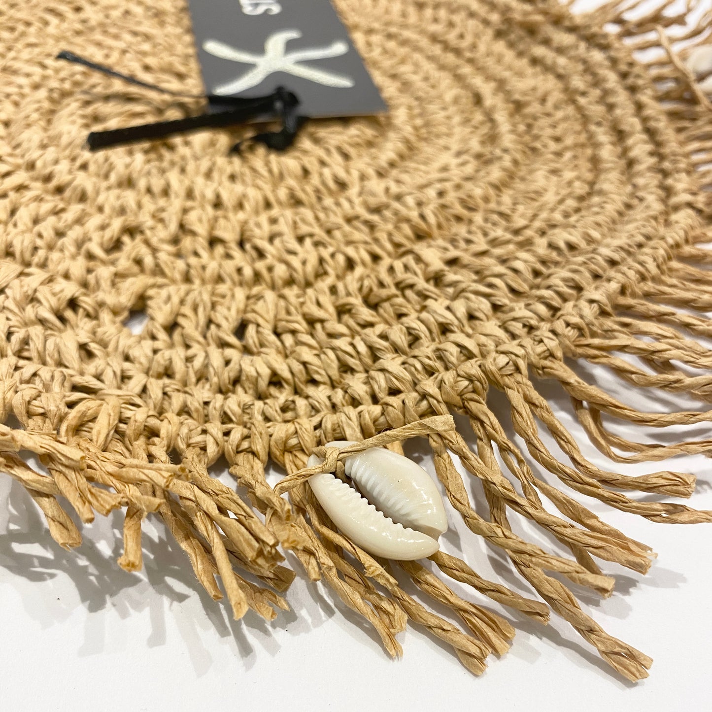 Woven Placemat with Cowries