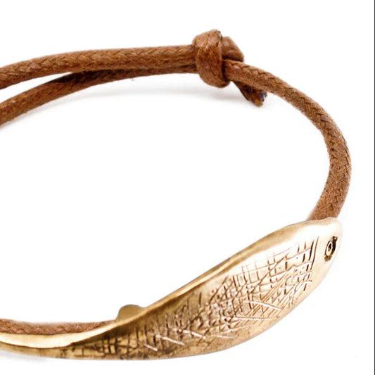 Cefalo Brass Bracelet - Mullet Bracelet