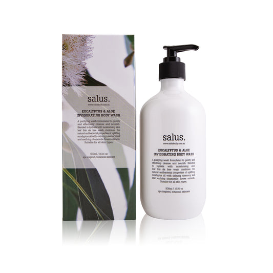 Body Wash - Eucalyptus & Aloe Invigorating Body Wash - SALUS