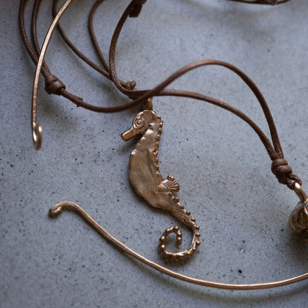 Cavalluccio Marino Large Pendant - Seahorse