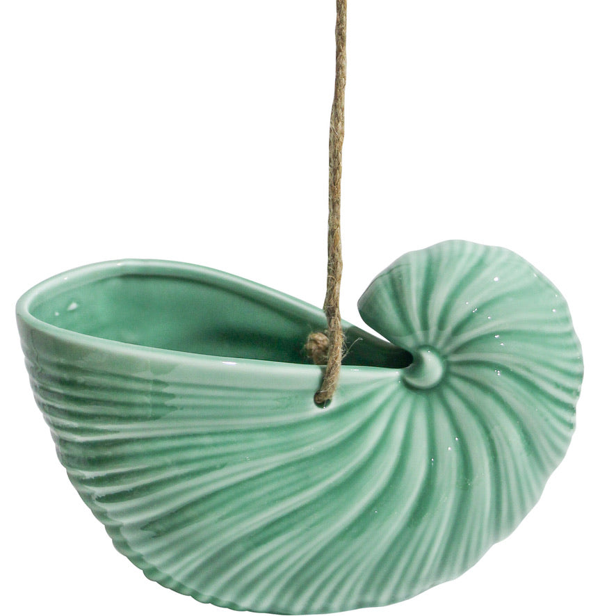 Shell Hanging Planter