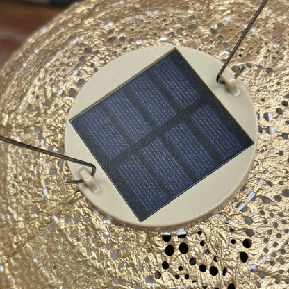 Solar Lumiz Lantern - Drop Gold Fiore