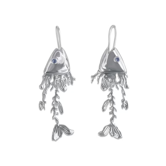 Coral Trout Earrings - BRIWOK