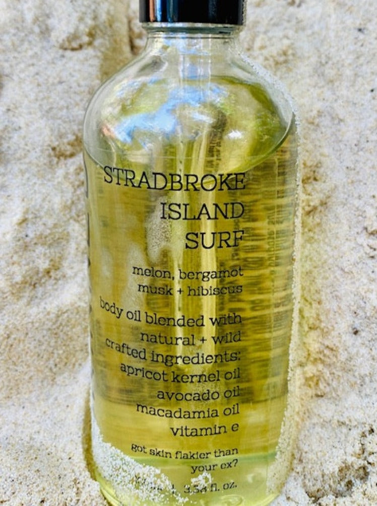 STRADBROKE ISLAND SURF Body Oil 100ML - SKINNED