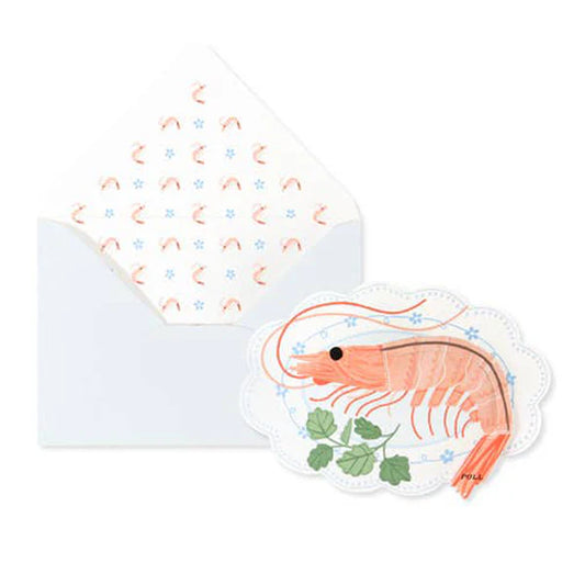 You're the Shit - Prawn Gift Card with peel away poo strip!